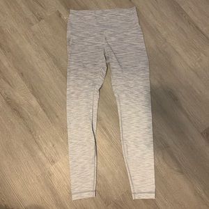 Lululemon ombré gray leggings